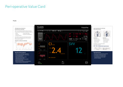 PulsioFlex Perioperative Value Card