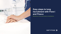 Easy Steps to Lung Recruitment with Flow-i and Flow-e