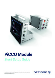PiCCO Module - Short Setup Guide